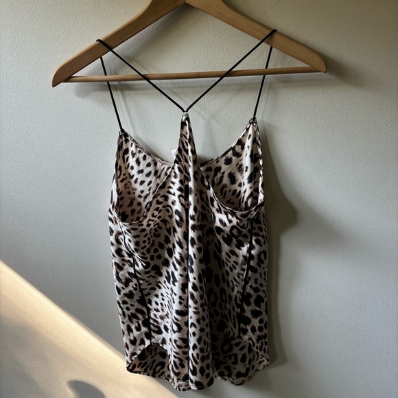 Victorias Secret Silky Animal Print Top - Picture 7 of 7